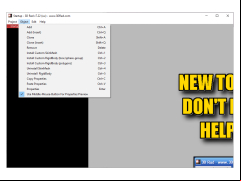 3D Rad - object-menu