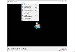 Ace Media Player - tools-menu