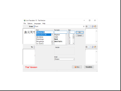 Ace Translator - font