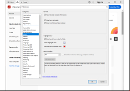 Adobe Acrobat Reader DC - forms-settings