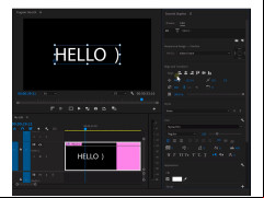 Adobe Premiere Pro CC - text-editor