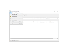 Advanced IP scanner - file