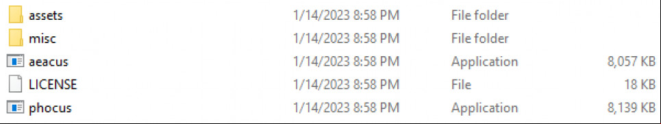 aeacus screenshot 1
