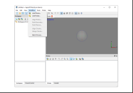 Agisoft PhotoScan - workflow