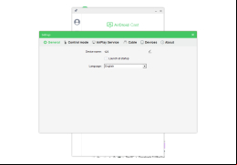 AirDroid Cast - general-settings