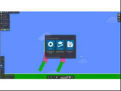 Algodoo - settings-and-new-project