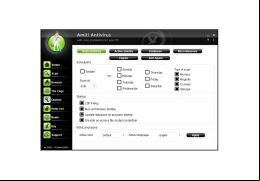 Amiti Antivirus - options