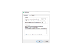 Angry IP Scanner - ports-preferences