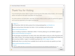 Anime Studio Debut Windows - welcome-screen-setup