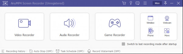 AnyMP4 Screen Recorder screenshot 1