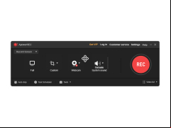 Apowersoft ApowerREC - main-screen