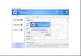 ASCII Art Generator - about-application