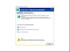 Ashampoo Internet Accelerator - main-screen