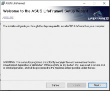 ASUS LifeFrame screenshot 1