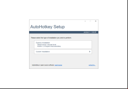 AutoHotkey - install