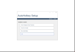 AutoHotkey - done-install
