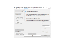 AutoStakkert! - advanced-menu