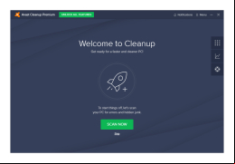 Avast! Cleanup - welcome-screen