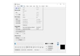 Avidemux - edit-menu