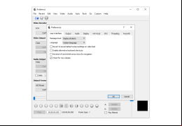 Avidemux - preferences