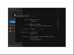 Aweray Remote - settings