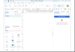 Axure RP - main-screen
