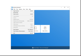 Bandizip - file-menu