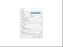 Barrier - settings