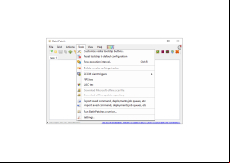 BatchPatch - tools-menu