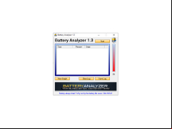 Battery Analyzer - main-screen
