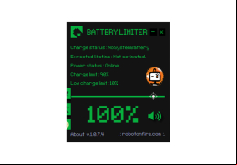 Battery Limiter - main-screen