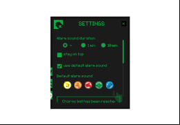 Battery Limiter - settings