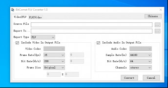 BitComet FLV Converter screenshot 1