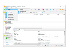 BitComet - view-and-toolbar