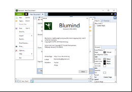 Blumind - about-application