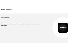 Bose Updater - updating-process