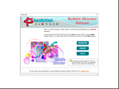 Bubble Shooter - main-screen