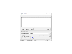 Cab File Maker - main-screen