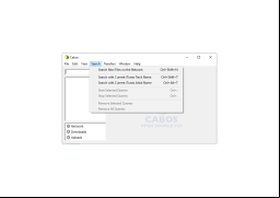Cabos - search-menu