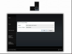 Canon Quick Menu - region-settings