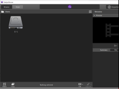 Catalyst Browse - main-screen