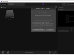 Catalyst Browse - about-application