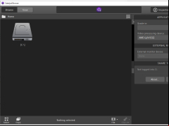 Catalyst Browse - options