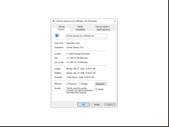 Chrome Cleanup Tool - properties