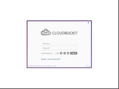 CLOUDBUCKIT - main-screen