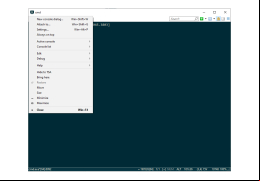 ConEmu - menu