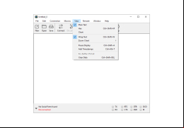 CoolTerm - view-menu