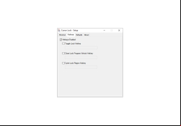 cursor-lock - hotkeys