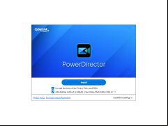 CyberLink PowerDirector Ultra - welcome-screen-setup
