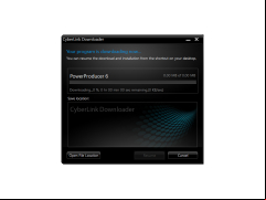 Cyberlink PowerProducer - welcome-screen-setup